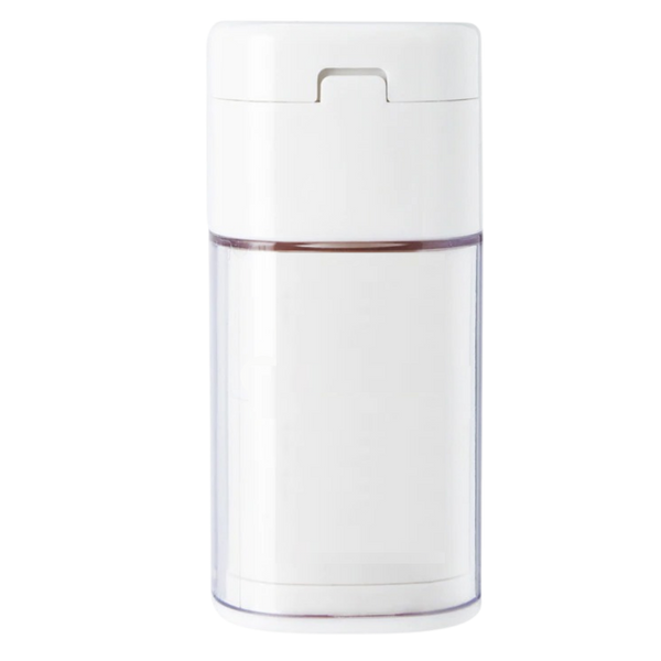 Pill Grinder And Cutter With Storage Cup For Easy Dosing