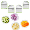 Vertical Mandoline Slicer With Four Functions For Easy Prep