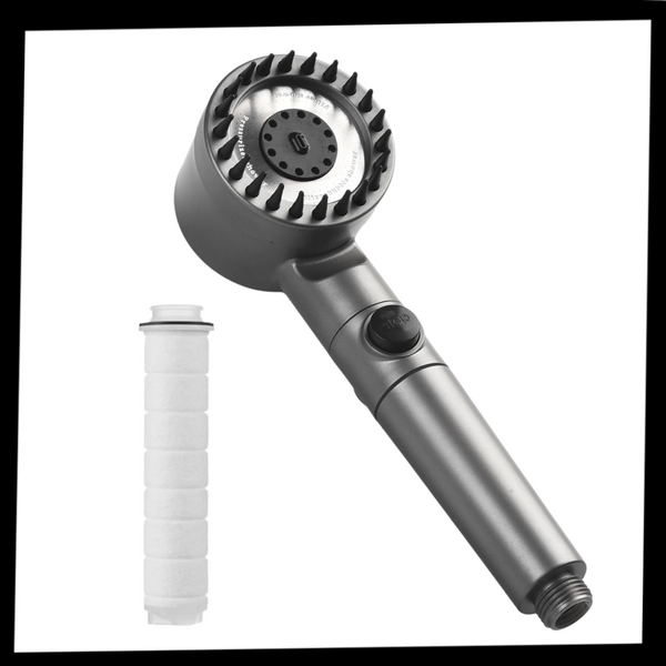 Four In One High Pressure Shower Head With Purified Water For Healthier Hair