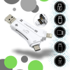 Phone USB Drive With Four-In-One Data Transfer and Backup