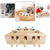 Wooden Interactive Cat Toy With Five Holes For Mental Stimulation