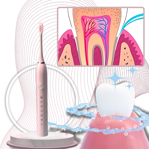 Sonic Electric Toothbrush For Adults With 6 Modes And Long Battery Life