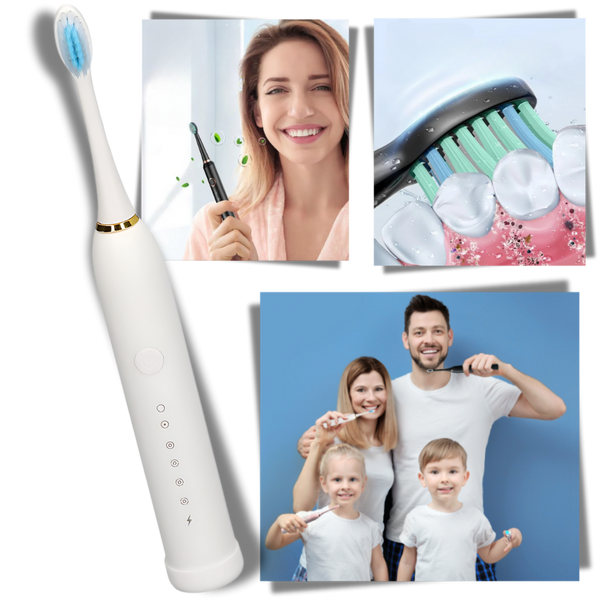 Sonic Electric Toothbrush For Adults With 6 Modes And Long Battery Life