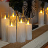LED Flameless Acrylic Candles 9 Piece Set With Remote Timer