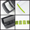 Eight In One Mandoline Slicer With Seven Sharp Blades For Precise Prep