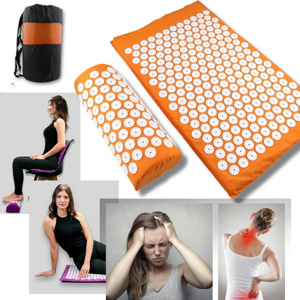 Acupressure Mat Kit for Pain Relief and Deep Relaxation
