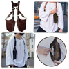 Medieval Leather Bag With Secure Anti Theft Design For Costumes