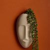 About a Face Ceramic Wall Accent &Vase