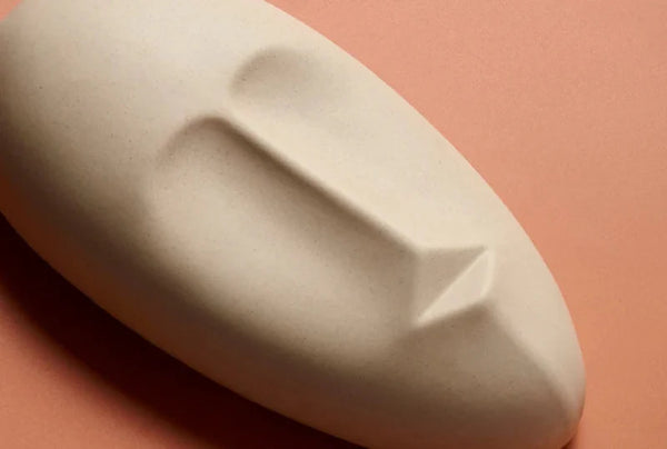 About a Face Ceramic Wall Accent &Vase