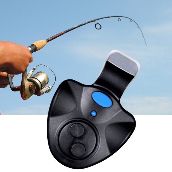 Bite Alarm For Fishing Rod With Led Indicator And Day And Night Precision
