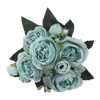 Handmade Silk Peonies And Roses Bouquet With Realistic Look