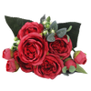 Handmade Silk Peonies And Roses Bouquet With Realistic Look