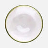 Aurora Gold Edge Glass Plate & Bowl