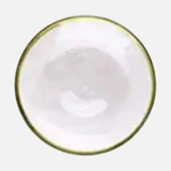 Aurora Gold Edge Glass Plate & Bowl