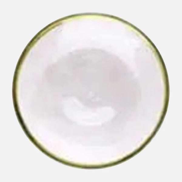 Aurora Gold Edge Glass Plate & Bowl