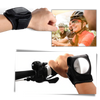 Wrist Rearview Mirror for Bicycle with Wide Angle View for Safer Rides