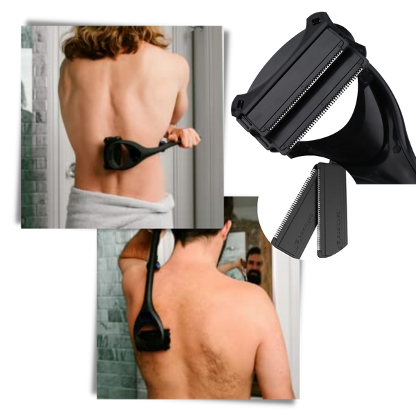 Premium Back and Body Shaver for Smooth Wet and Dry Hair Removal
