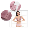 Wireless Push Up Bra With Front Clasp For Posture And Comfort