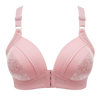 Wireless Push Up Bra With Front Clasp For Posture And Comfort