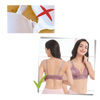 Wireless Push Up Bra With Front Clasp For Posture And Comfort