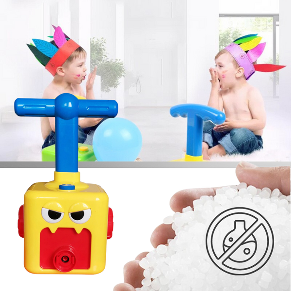 Balloon Car Launcher For Safe, Educational Play No Batteries Required
