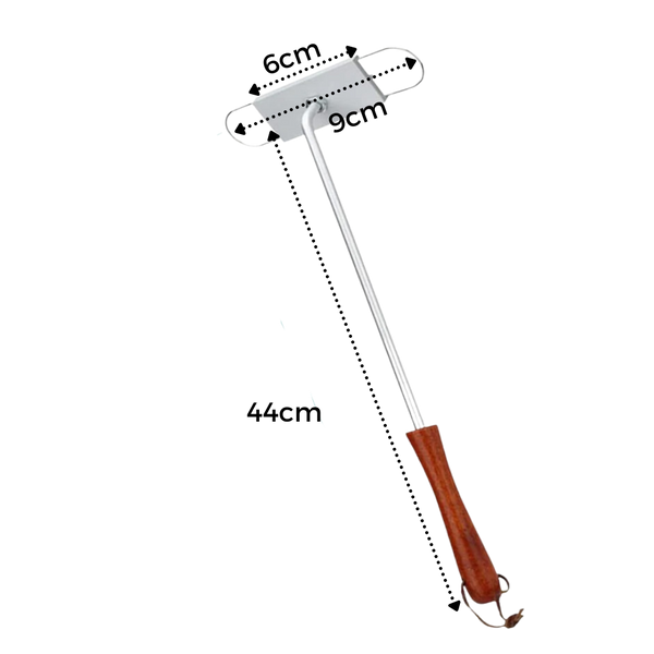BBQ Marking Iron With 55 Interchangeable Letters For Meat Branding