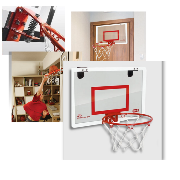 Adjustable Indoor Basketball Hoop Kit For Skill Development