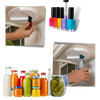 Under Cabinet Jar Opener With V Grip For Effortless Lid Opening