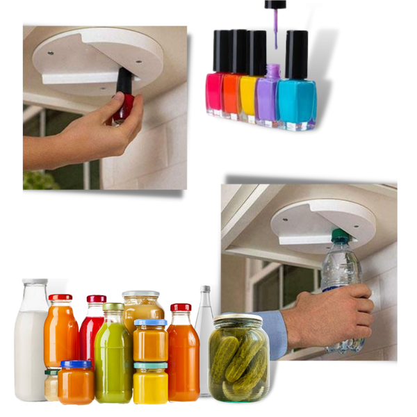 Under Cabinet Jar Opener With V Grip For Effortless Lid Opening