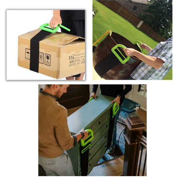 Adjustable Heavy Duty Lifting Strap For Safe Easy Transport 4 Inch Wide