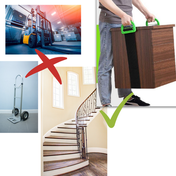 Adjustable Heavy Duty Lifting Strap For Safe Easy Transport 4 Inch Wide