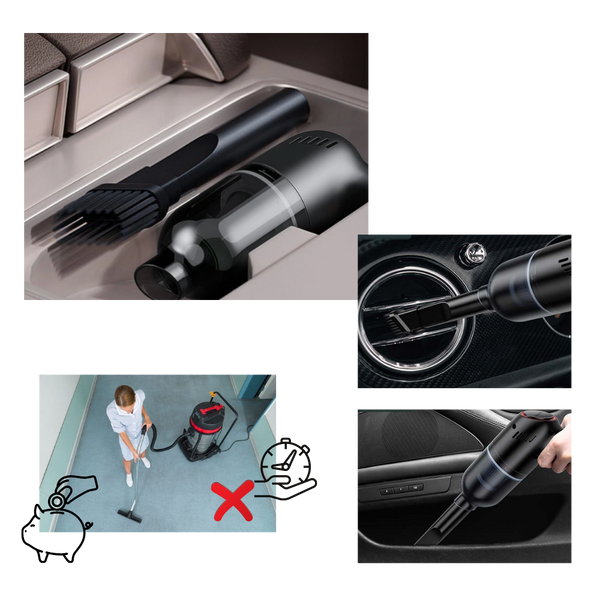 Cordless Handheld Vacuum Cleaner With Strong Suction For Car And Home