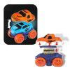 Modular Rail Car Toy With Safe Easy Assembly And Interchangeable Car Shells