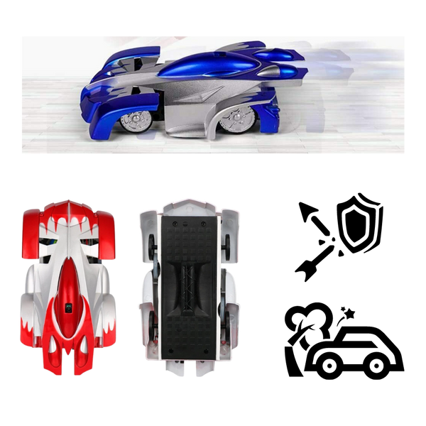 Wall Climbing RC Car With Infrared Remote And Led Lights
