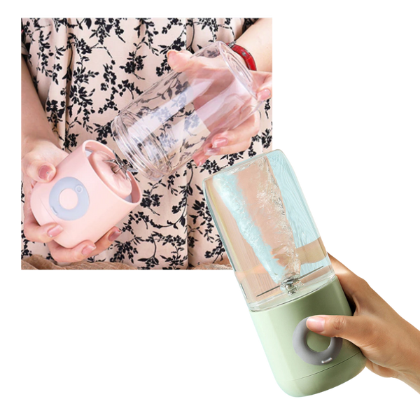 Six Blade Mini Portable Blender Cup For On The Go Smoothies USB Rechargeable
