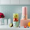 Six Blade Mini Portable Blender Cup For On The Go Smoothies USB Rechargeable