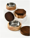 Cana 2-Tone Wooden Ashtray