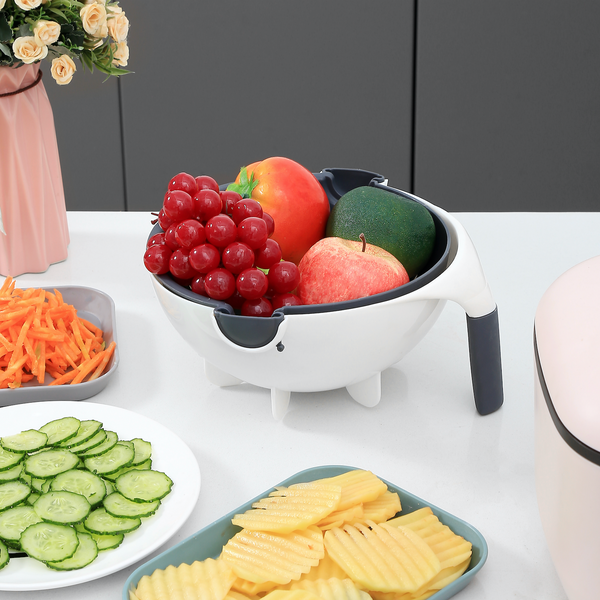 All In One Vegetable Cutter For Effortless Prep With Replaceable Blades