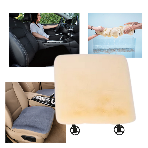 Lux Plush Car Seat Covers for Winter Warmth and Seat Protection