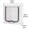Four Way Pet Door With Waterproof Seal For Quiet Safe Access