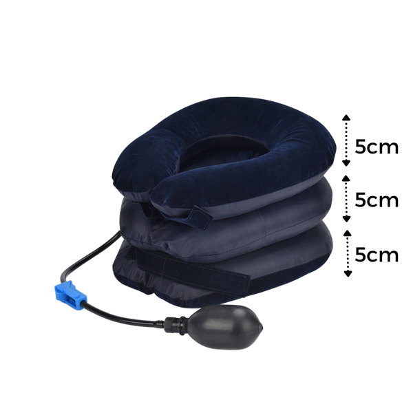 Adjustable Inflatable Cervical Traction Collar for Neck Pain Relief