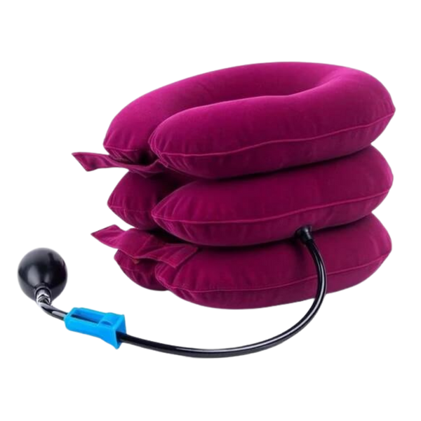 Adjustable Inflatable Cervical Traction Collar for Neck Pain Relief