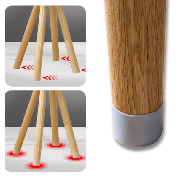 Silicone Furniture Leg Caps Pack Of 8 For Floor Protection