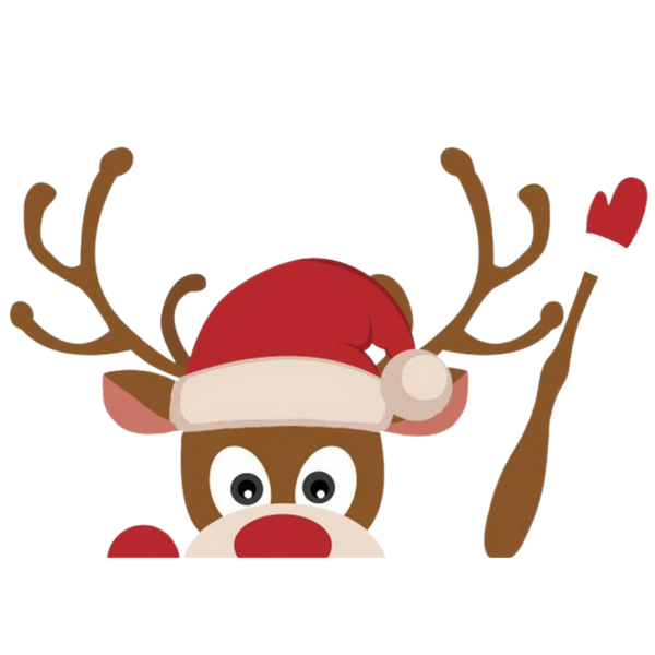 Santa Windscreen Wiper Sticker for Christmas Decor Waterproof Easy Apply