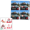 Santa Windscreen Wiper Sticker for Christmas Decor Waterproof Easy Apply