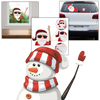 Santa Windscreen Wiper Sticker for Christmas Decor Waterproof Easy Apply