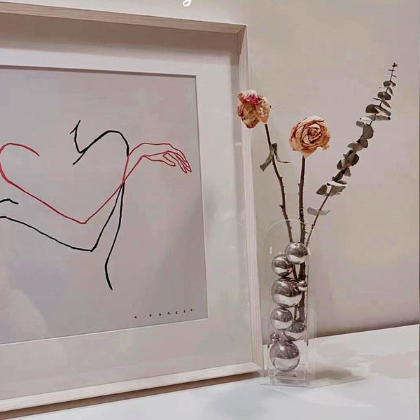 Chrome Rounds Acrylic Accent