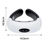 Infrared Heating Neck Massager With Circular Traction For Pain Relief