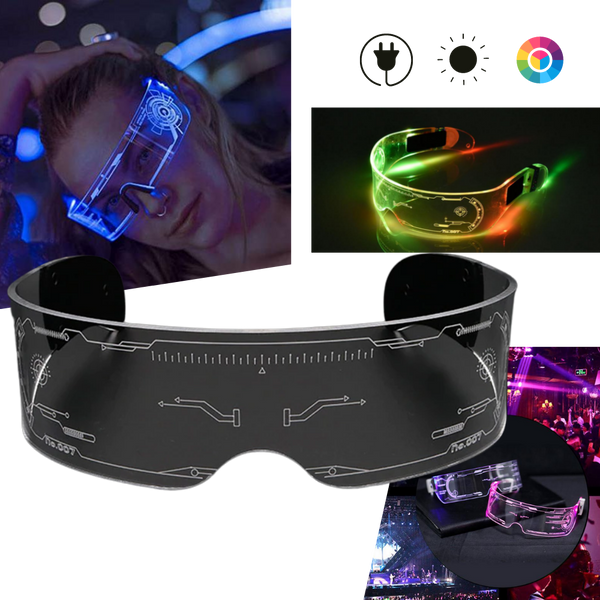 Premium LED Glasses With Colorful Modes For Party Attention