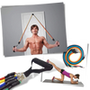 11 Piece Resistance Band Set For Full Body Workouts With Adjustable Tension